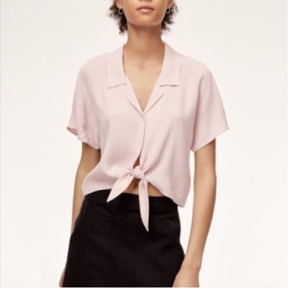 Wilfred Free tie front blouse - Picture 7 of 7